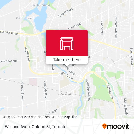 Welland Ave + Ontario St plan
