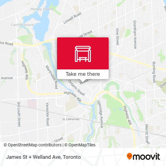 James St + Welland Ave plan