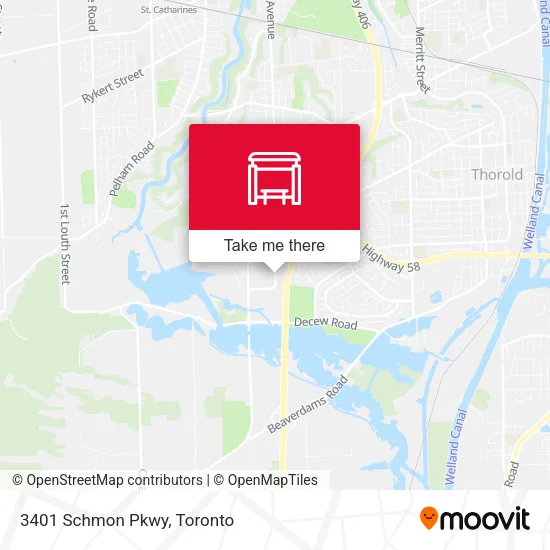3401 Schmon Pkwy map