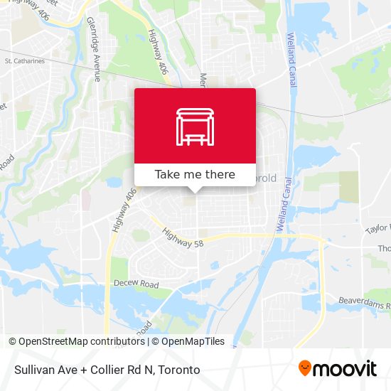 Sullivan Ave + Collier Rd N map