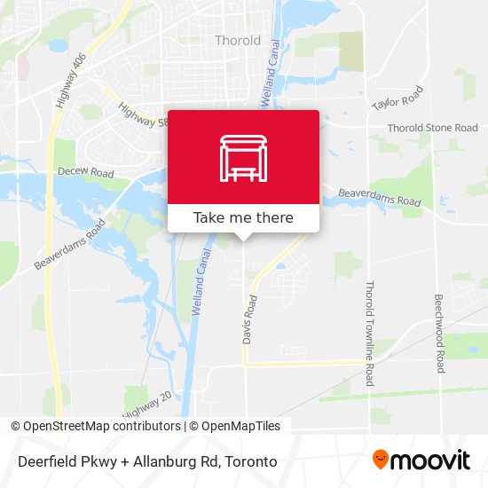 Deerfield Pkwy + Allanburg Rd map