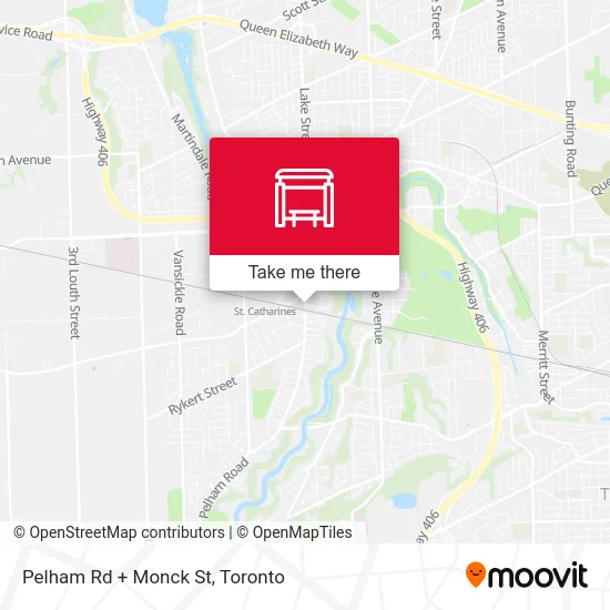 Pelham Rd + Monck St map