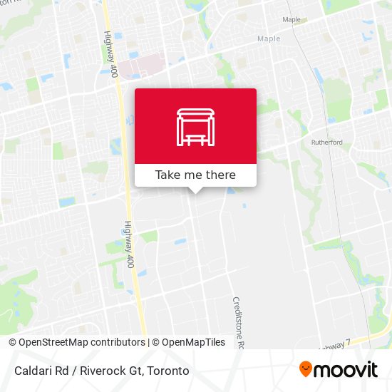 Caldari Rd / Riverock Gt plan