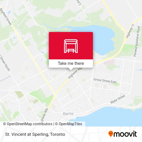 St. Vincent at Sperling map