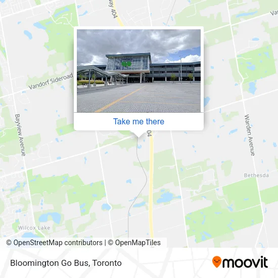 Bloomington Go Bus map