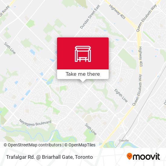Trafalgar Rd. @ Briarhall Gate map