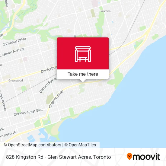 828 Kingston Rd - Glen Stewart Acres map