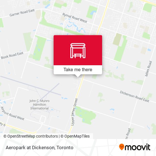 Aeropark at Dickenson map