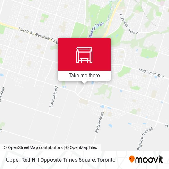 Upper Red Hill Opposite Times Square plan