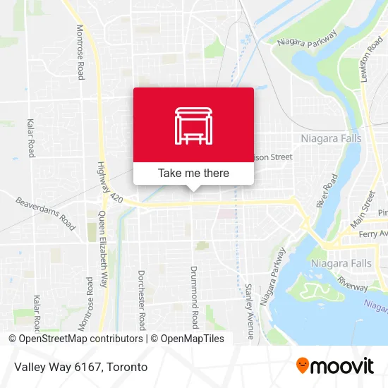 Valley Way 6167 map