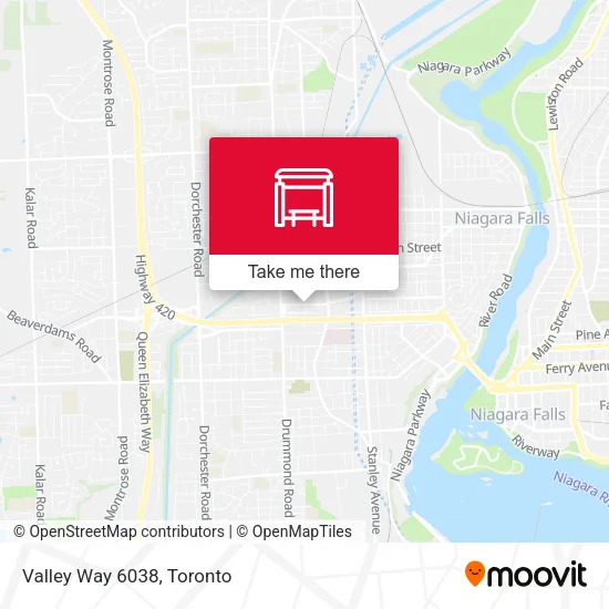 Valley Way 6038 map