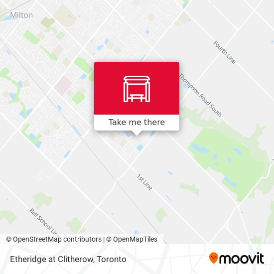 Etheridge at Clitherow map
