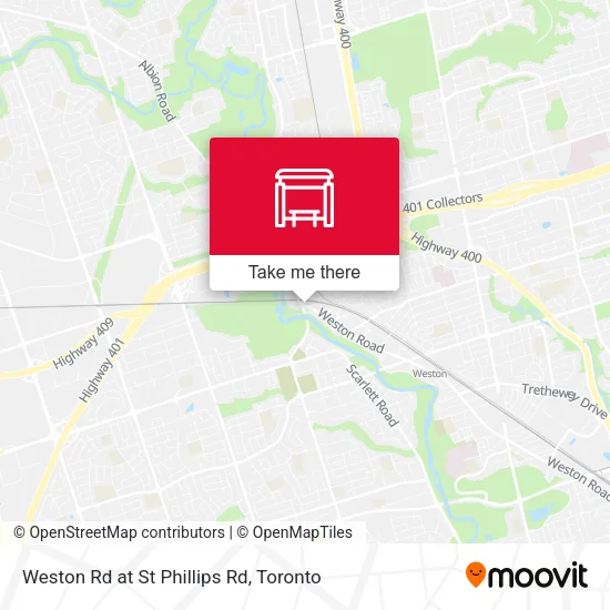 Weston Rd at St Phillips Rd plan
