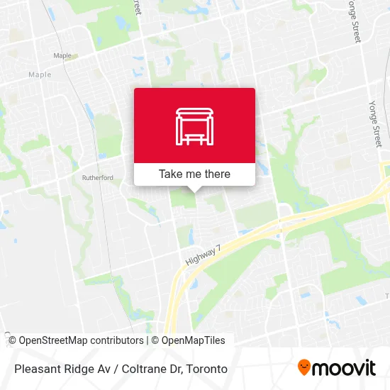 Pleasant Ridge Av / Coltrane Dr map