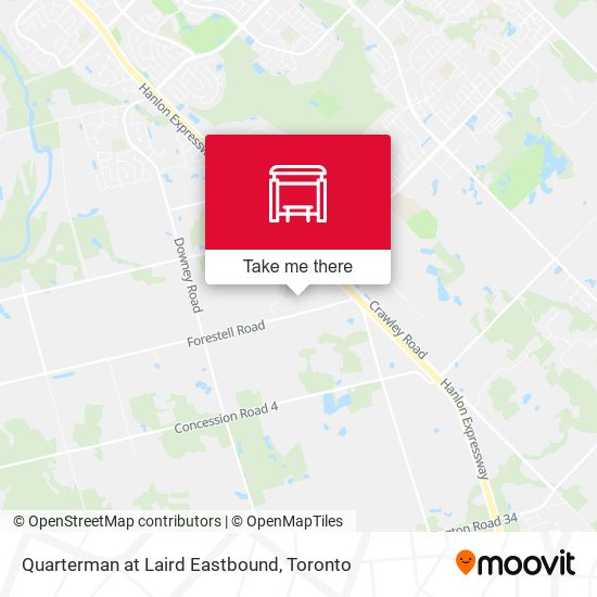 Quarterman at Laird Eastbound plan