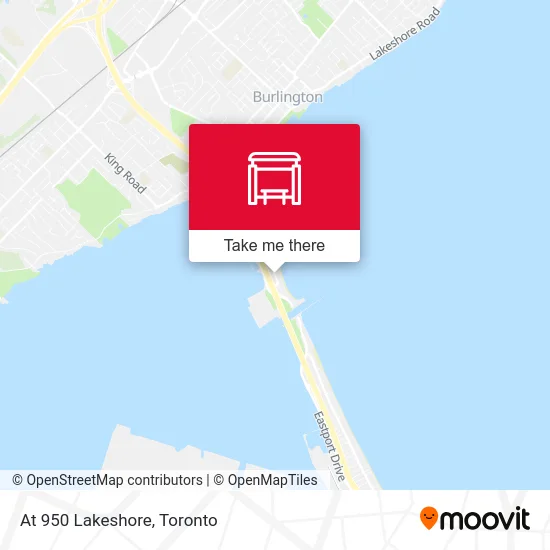 At 950 Lakeshore map