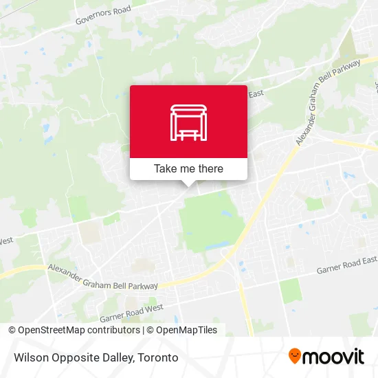 Wilson Opposite Dalley map