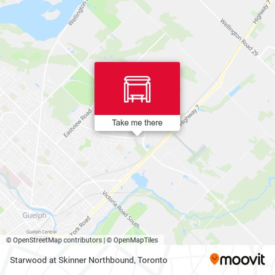 Starwood at Skinner Northbound map