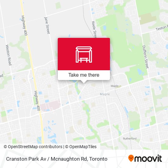 Cranston Park Av / Mcnaughton Rd plan