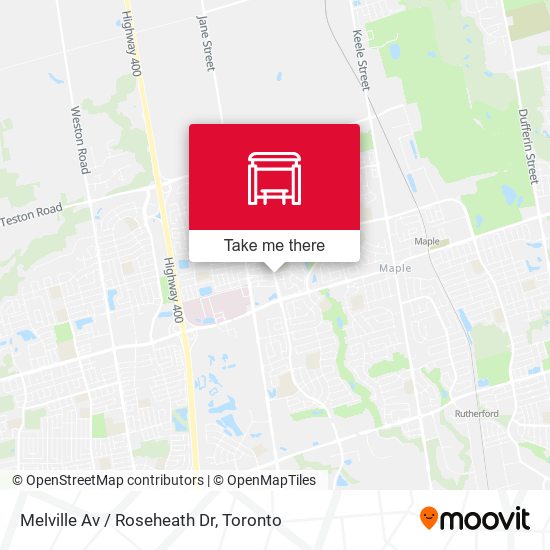 Melville Av / Roseheath Dr plan