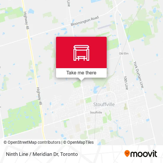 Ninth Line / Meridian Dr map
