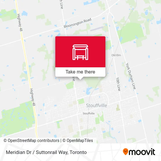 Meridian Dr / Suttonrail Way map