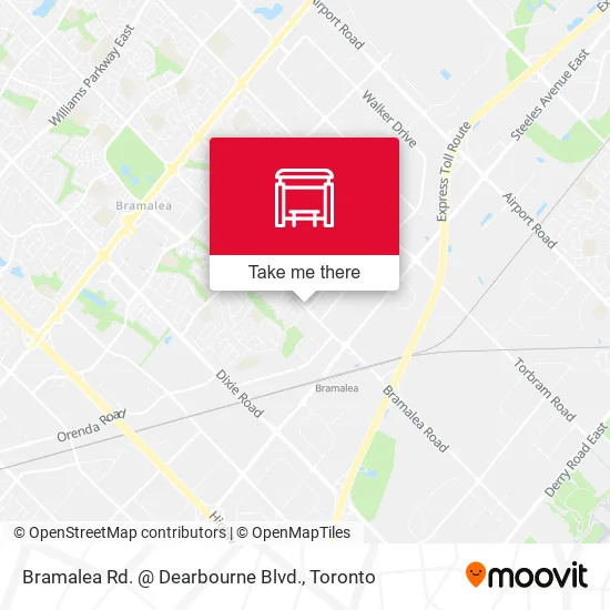 Bramalea Rd. @ Dearbourne Blvd. map