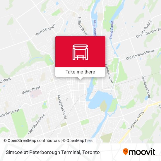 Simcoe at Peterborough Terminal plan