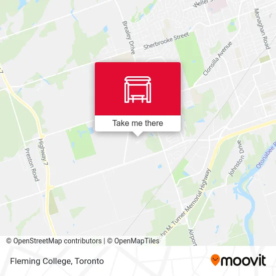Fleming College map