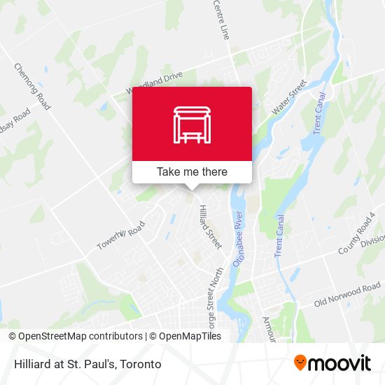 Hilliard at St. Paul's map
