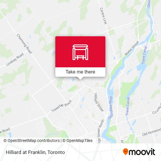 Hilliard at Franklin map
