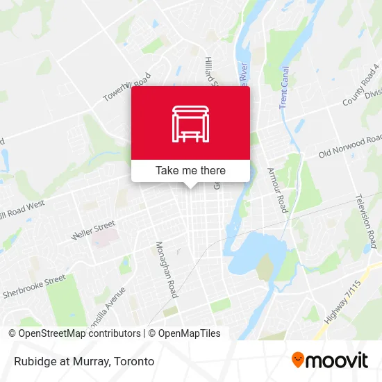 Rubidge at Murray map