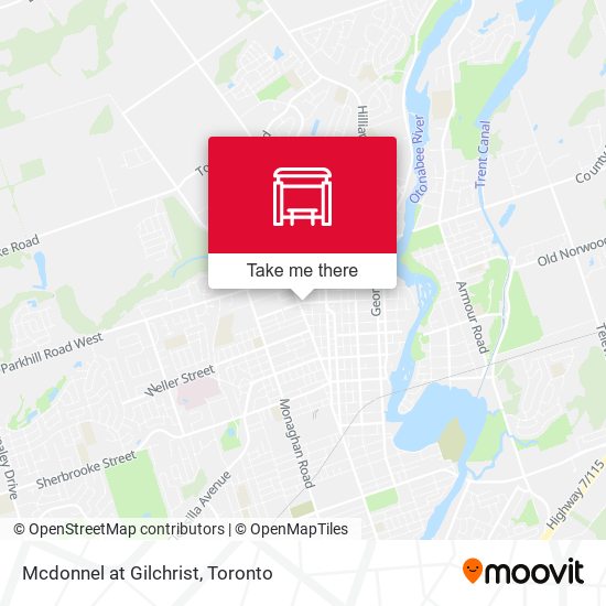 Mcdonnel at Gilchrist map
