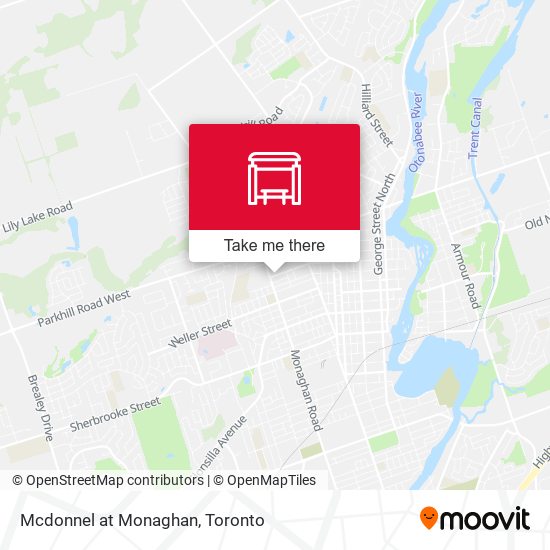 Mcdonnel at Monaghan map