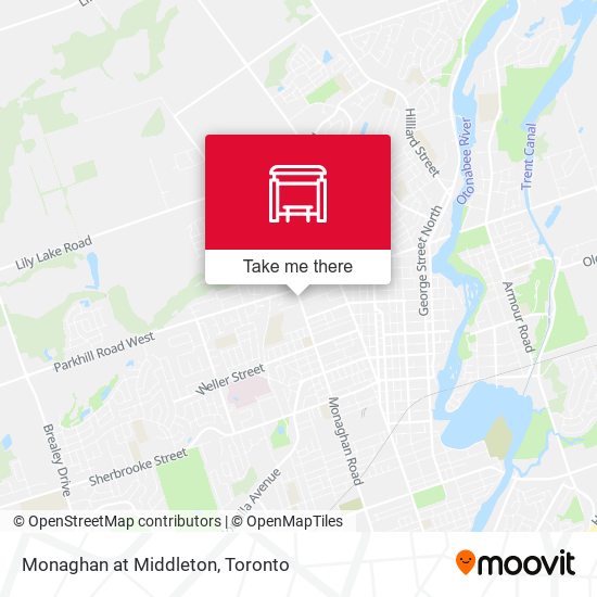 Monaghan at Middleton map