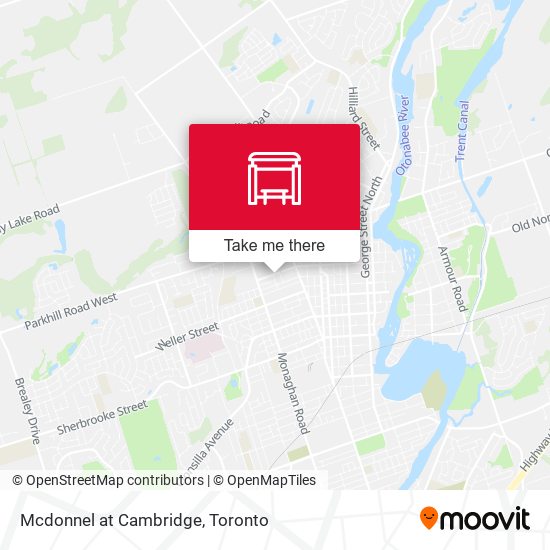 Mcdonnel at Cambridge map