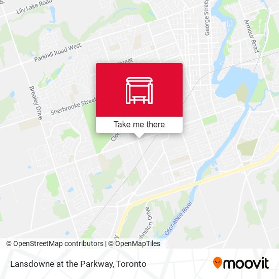 Lansdowne at the Parkway map