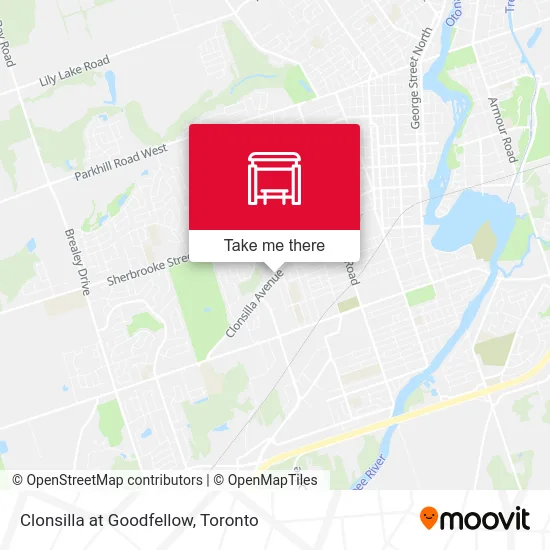 Clonsilla at Goodfellow map