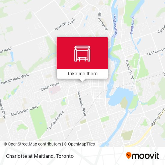 Charlotte at Maitland map