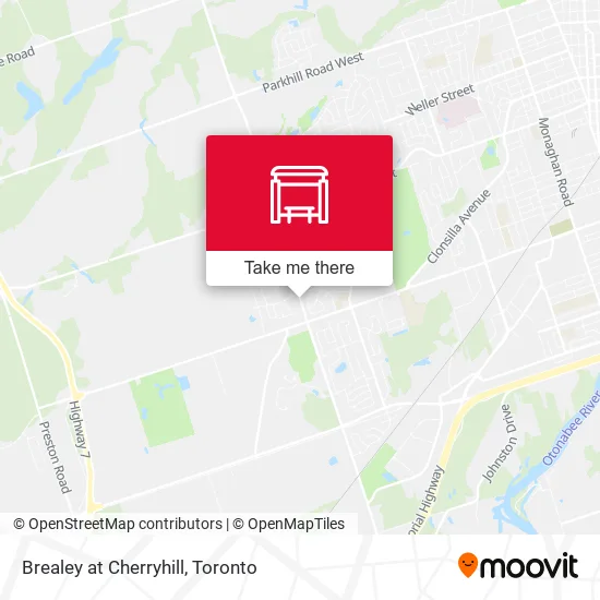 Brealey at Cherryhill map