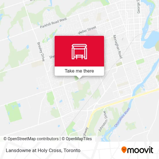 Lansdowne at Holy Cross map