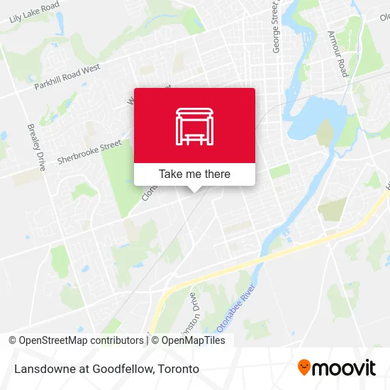 Lansdowne at Goodfellow map