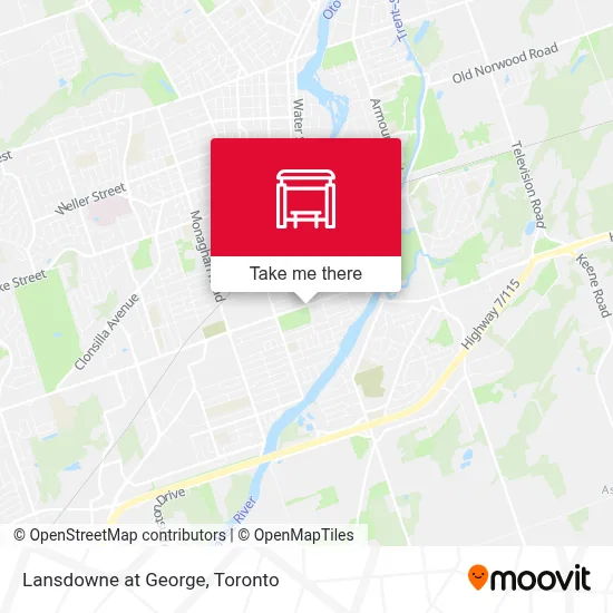 Lansdowne at George map
