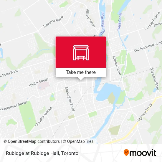 Rubidge at Rubidge Hall map