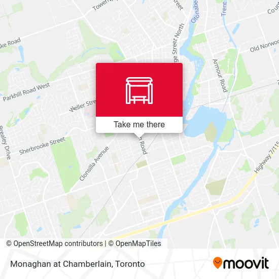 Monaghan at Chamberlain map