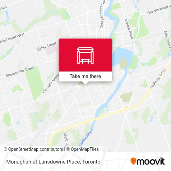 Monaghan at Lansdowne Place map