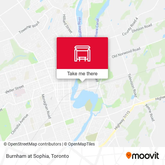Burnham at Sophia map