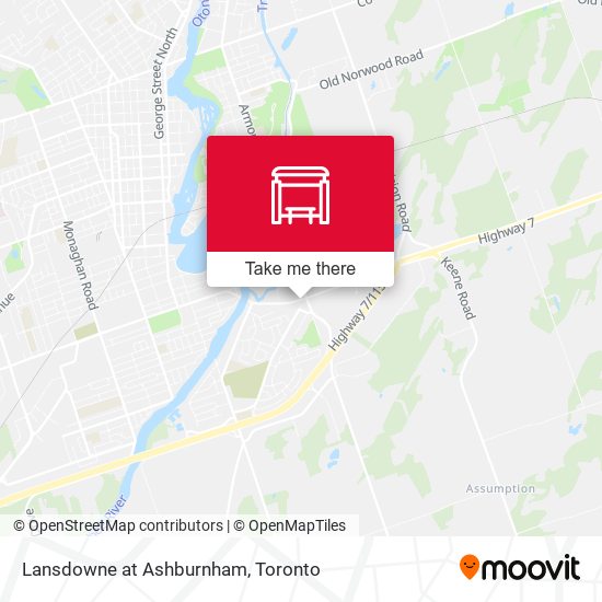 Lansdowne at Ashburnham map