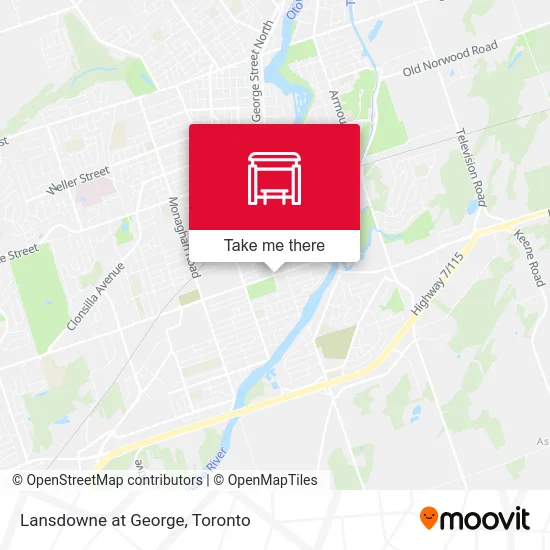 Lansdowne at George map