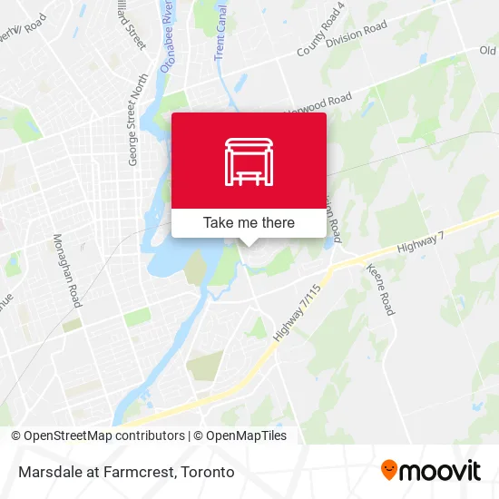 Marsdale at Farmcrest map